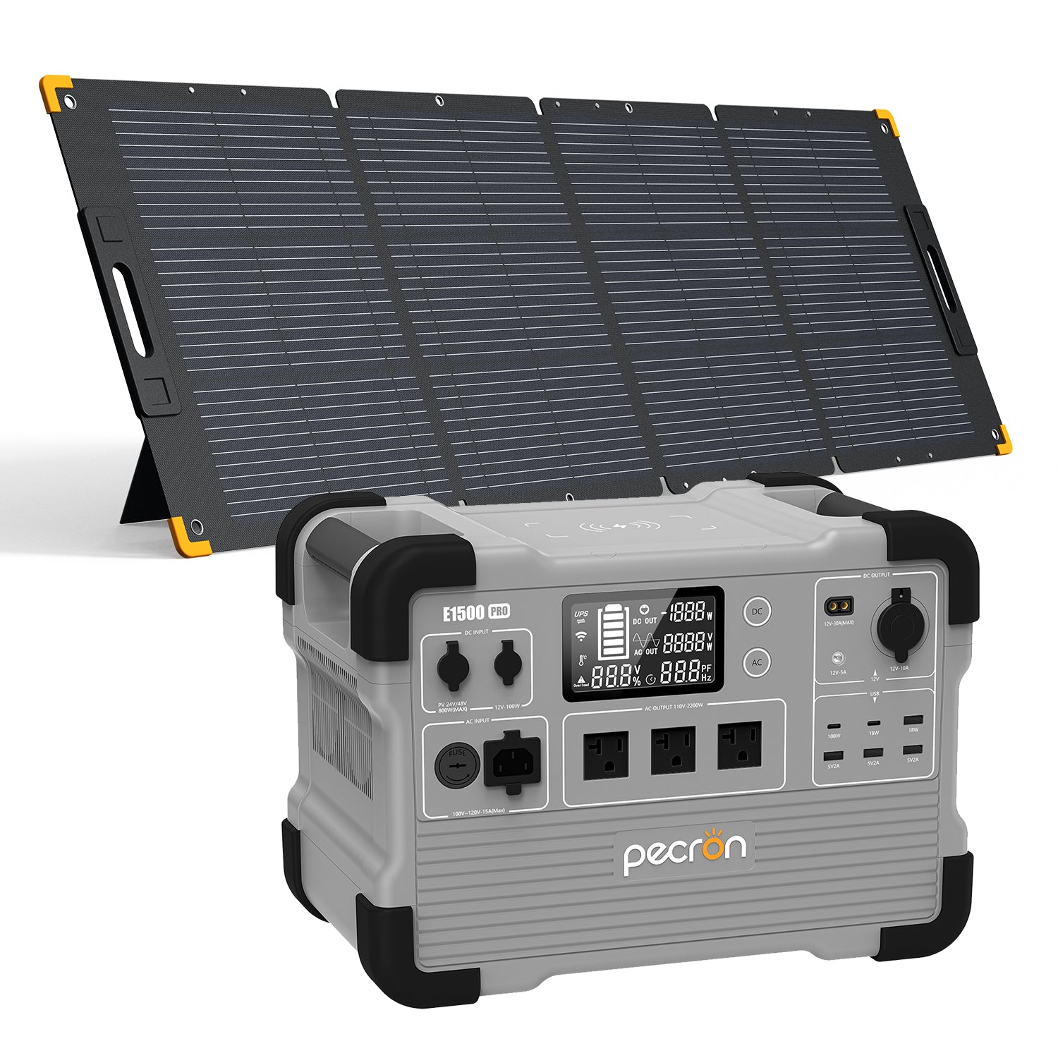 Pecron E1500 Pro Tragbares Kraftwerk