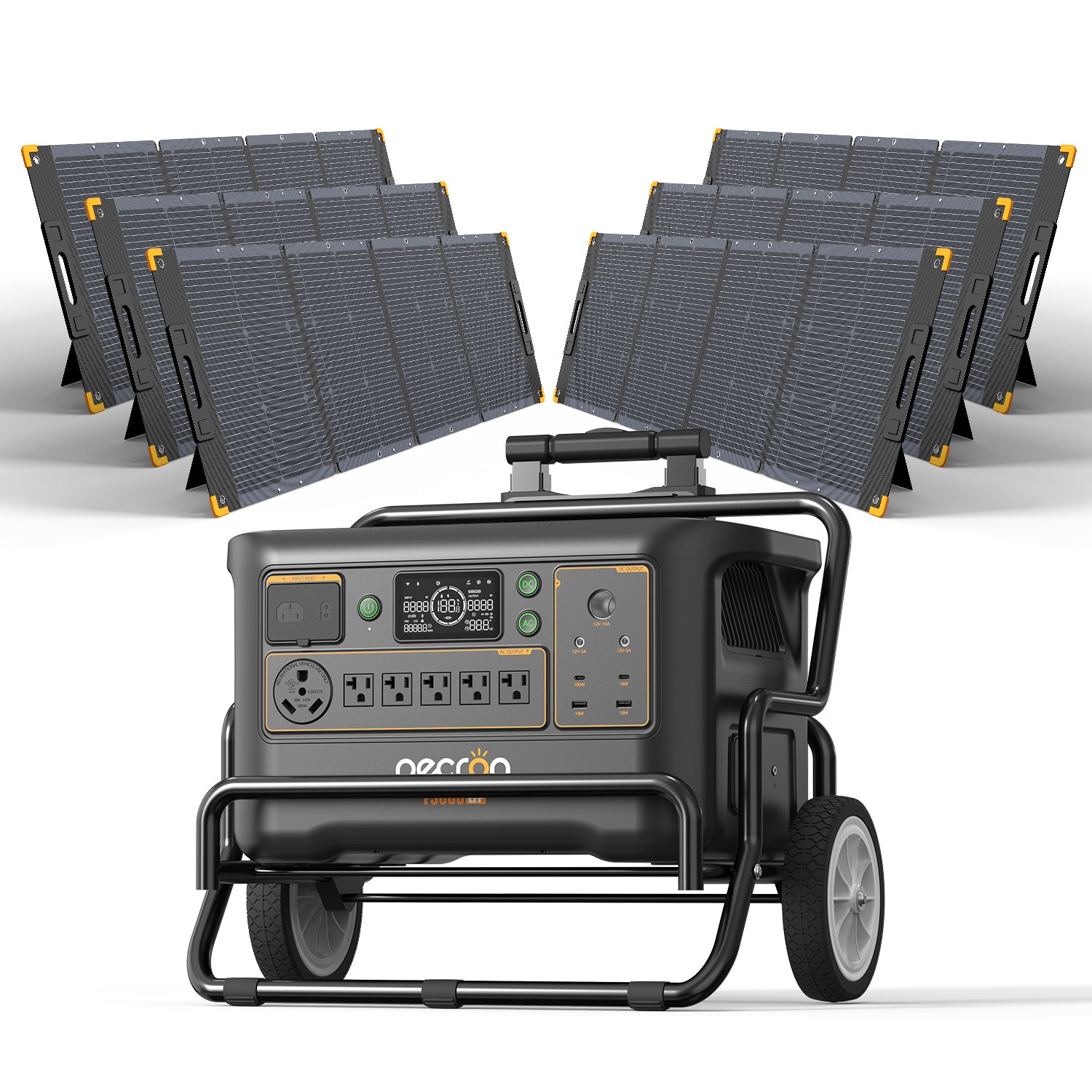 PECRON F3000LFP Solar Generator 3600W 3072Wh PRE-ORDER