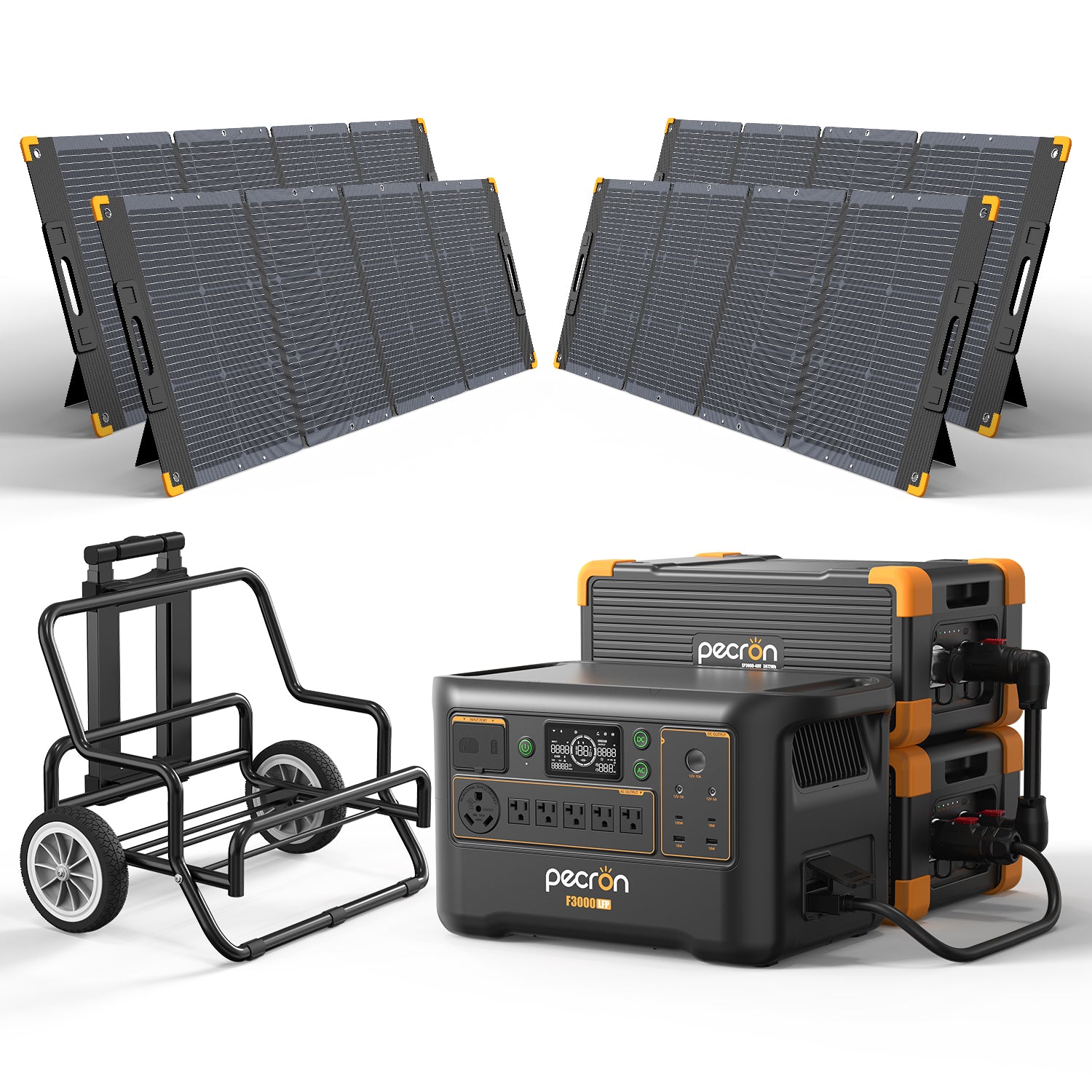 PECRON F3000LFP Solar Generator 3600W 3072Wh PRE-ORDER