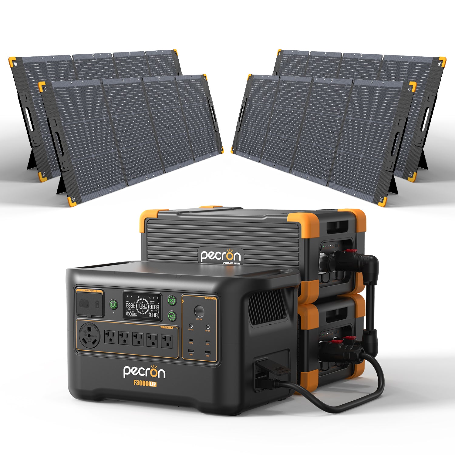 PECRON F3000LFP Solar Generator 3600W 3072Wh PRE-ORDER