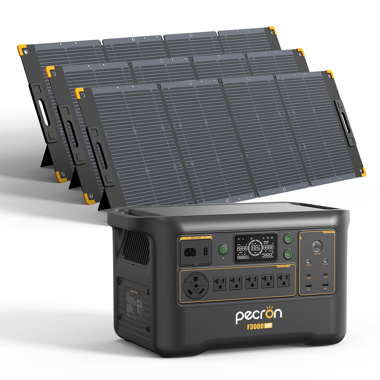 PECRON F3000LFP Portable Power Station 3600W 3072Wh PRE-ORDER