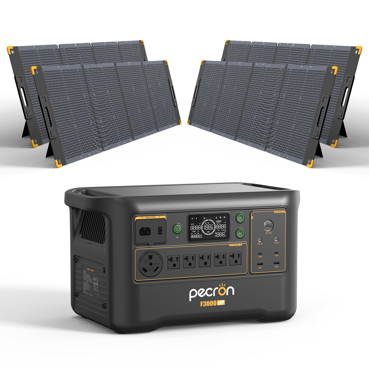PECRON F3000LFP Portable Power Station 3600W 3072Wh PRE-ORDER