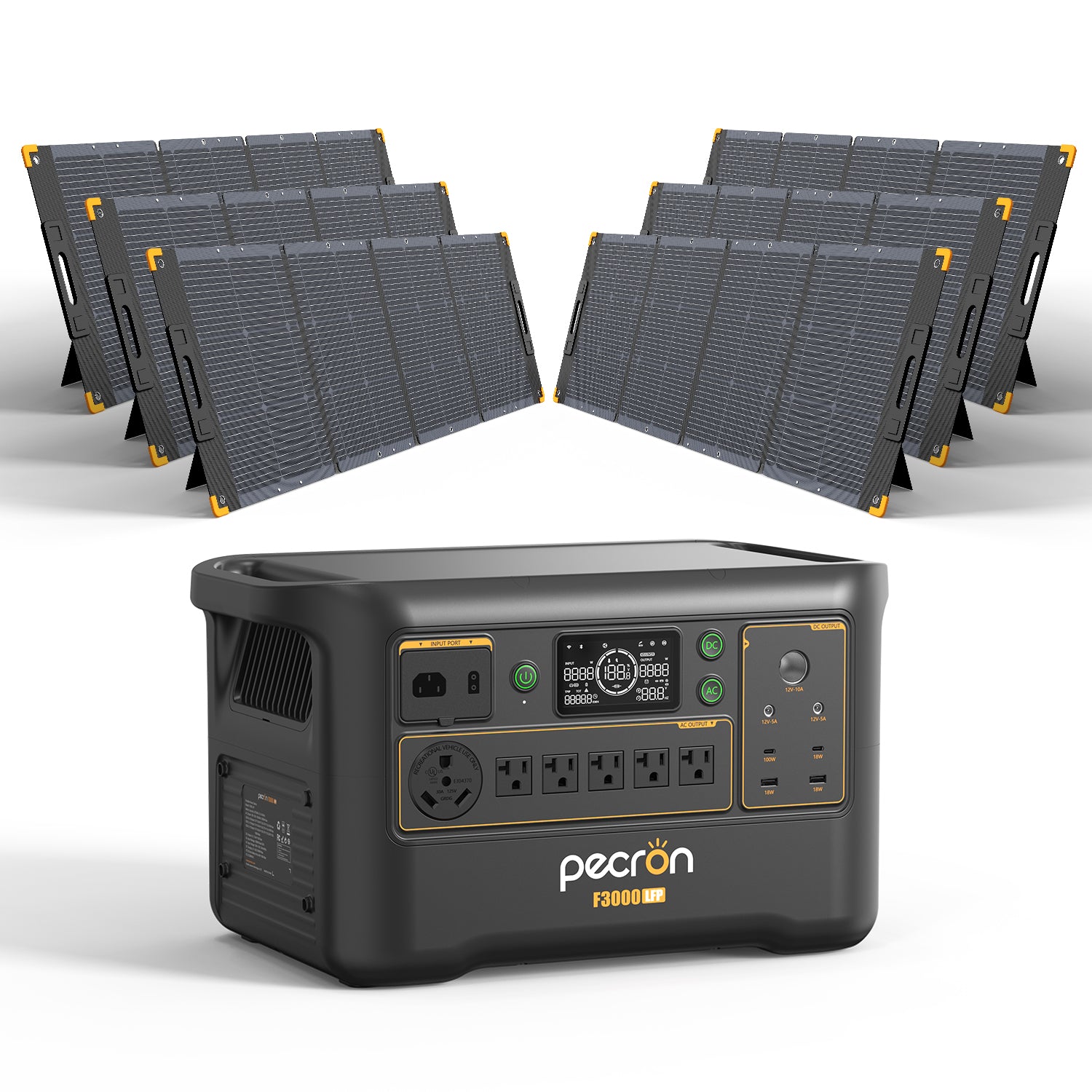 PECRON F3000LFP Portable Power Station 3600W 3072Wh PRE-ORDER