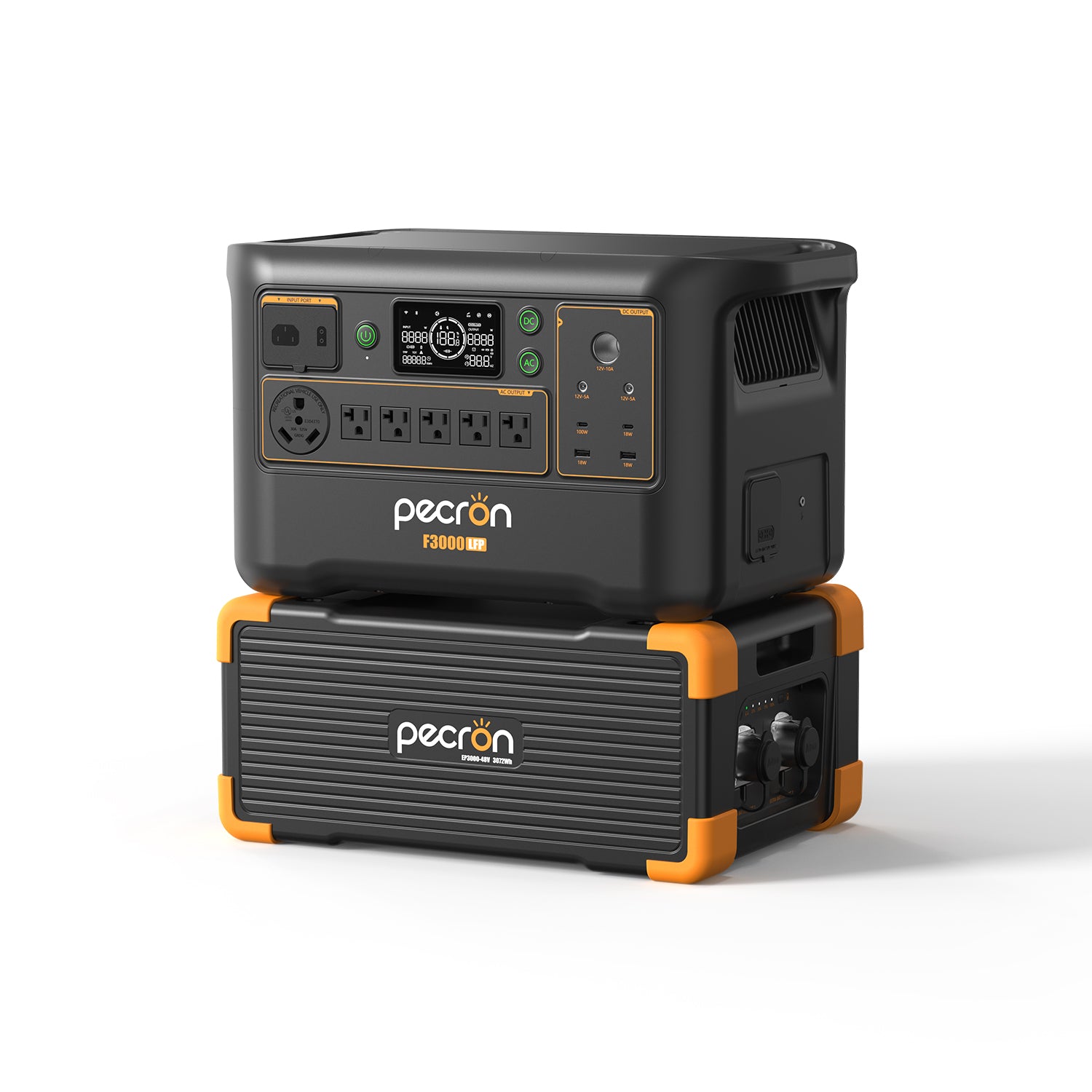 PECRON F3000LFP Portable Power Station 3600W 3072Wh PRE-ORDER