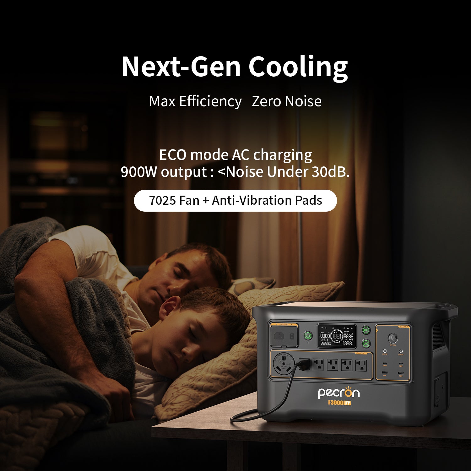 PECRON F3000LFP Portable Power Station 3600W 3072Wh PRE-ORDER