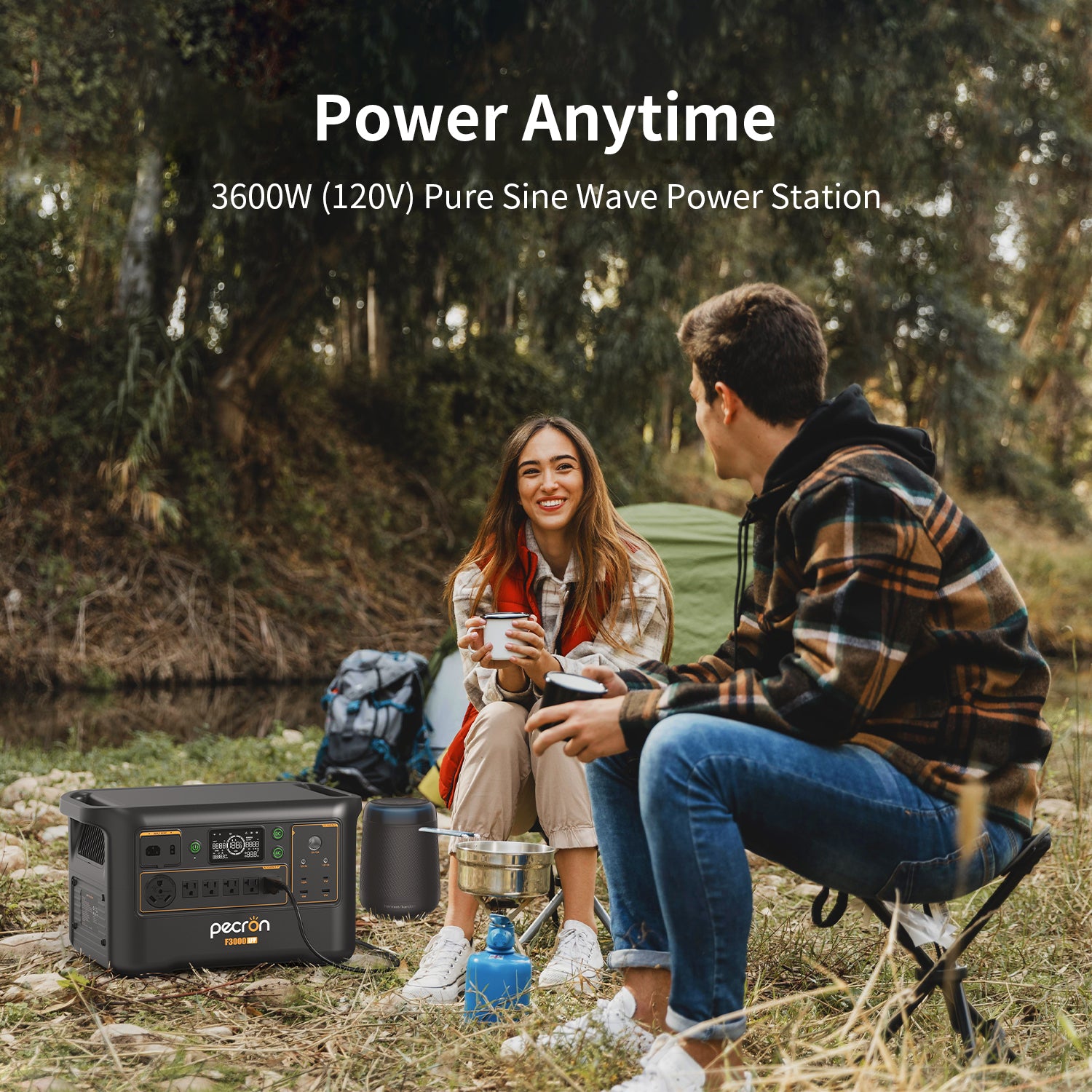 PECRON F3000LFP Portable Power Station 3600W 3072Wh PRE-ORDER