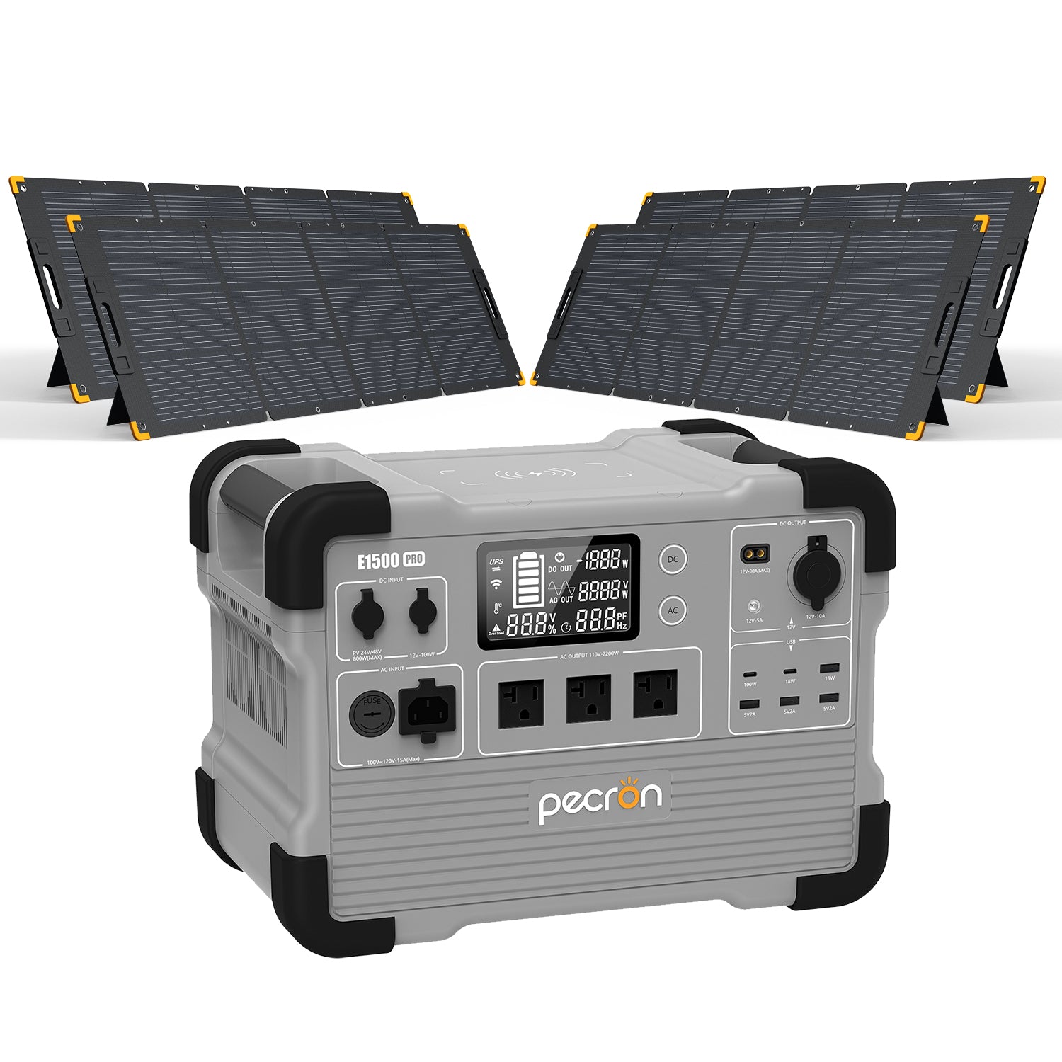 Pecron E1500 Pro Tragbares Kraftwerk