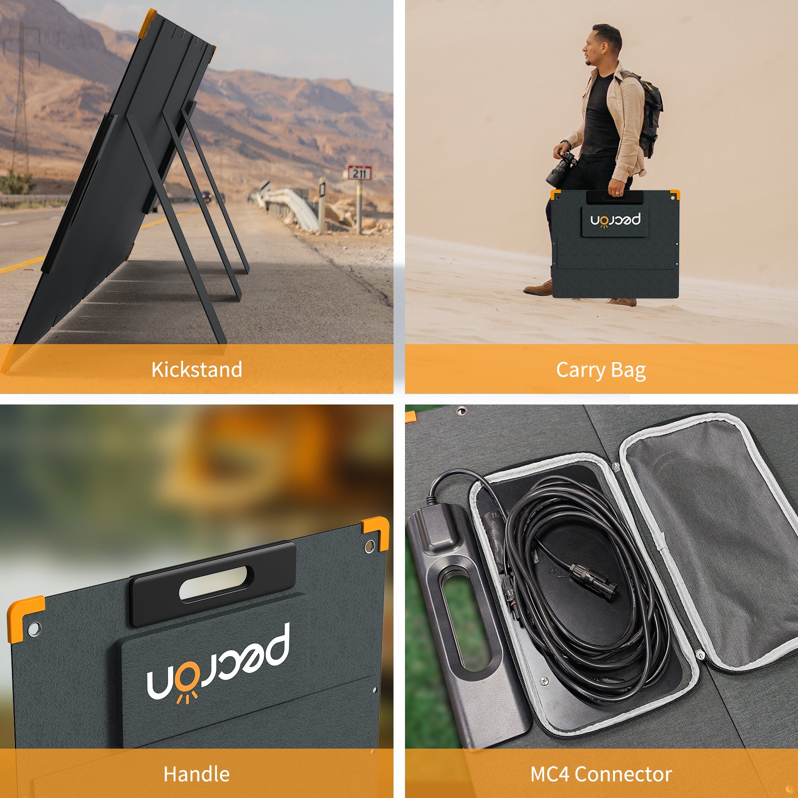 PECRON PV200 200W Portable Solar Panel Waterproof IP67 Review PECRON PV200 200W Portable Solar Panel Waterproof IP67 Review