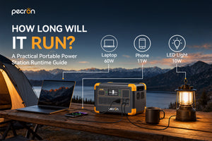 How Long Will a Portable Power Station Run?