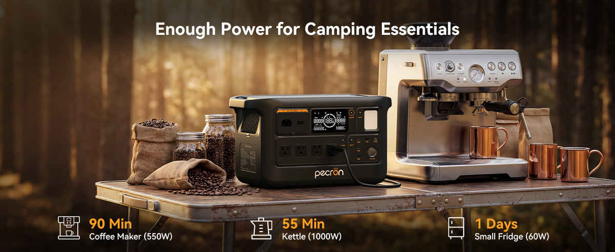 PECRON F1000LFP Portable Power Station 1500W 960Wh