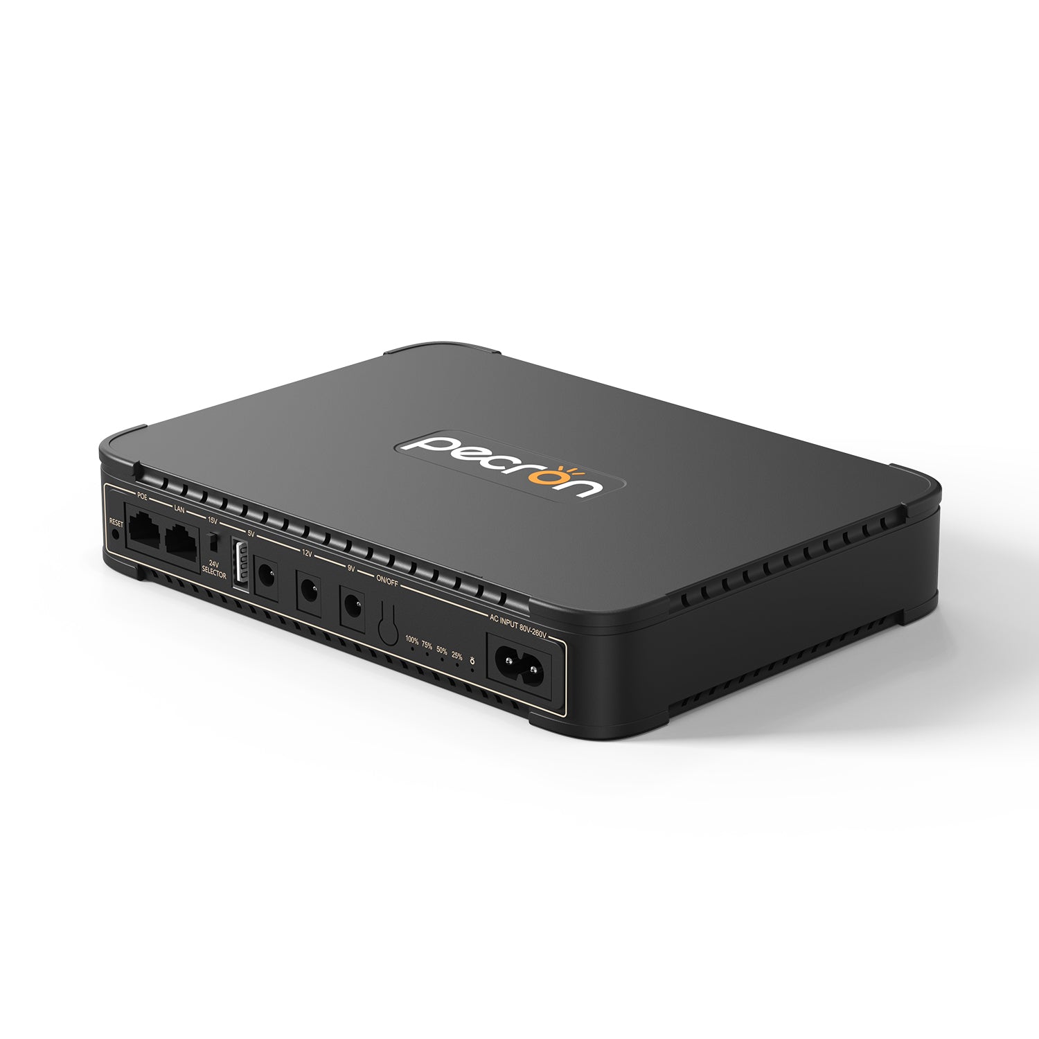 Pecron D39 DC UPS Battery Backup, 38.48Wh Small UPS for WiFi Router/Modem/Security Camera/Phone, With PoE Port, 5V/9V/12V Ship Next Week