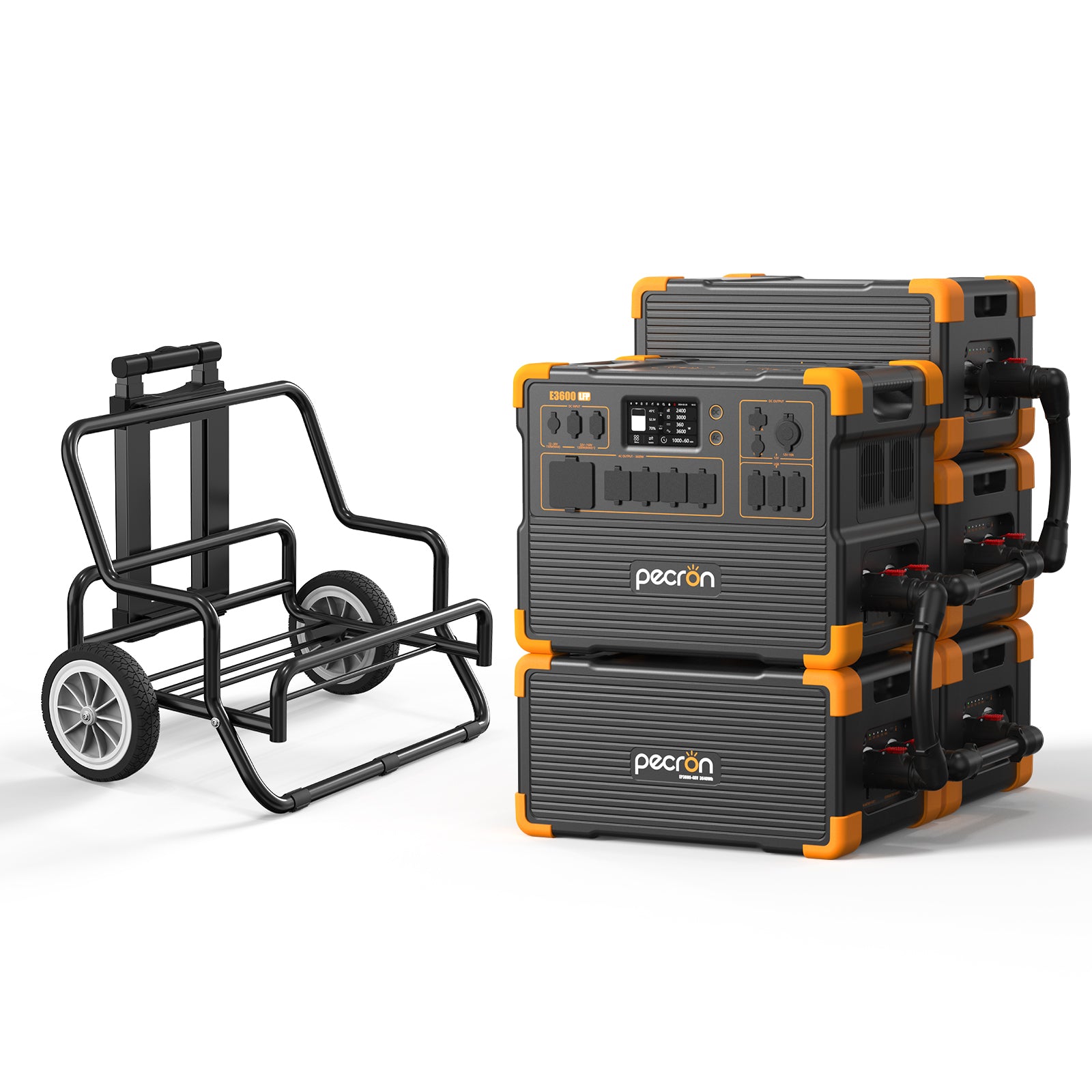 PECRON E3600LFP Solar Generator Kit 3600W 3072Wh