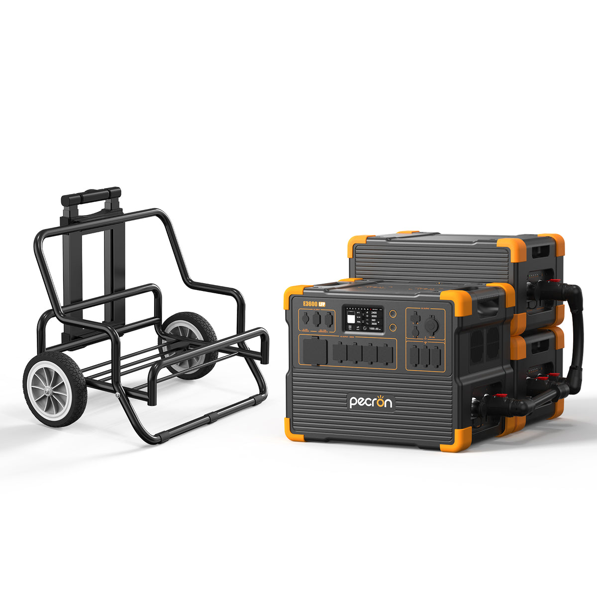 PECRON E3600LFP Solar Generator Kit 3600W 3072Wh