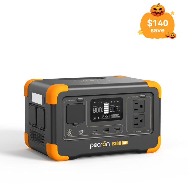 PECRON E300LFP Portable Power Station 600W 288Wh