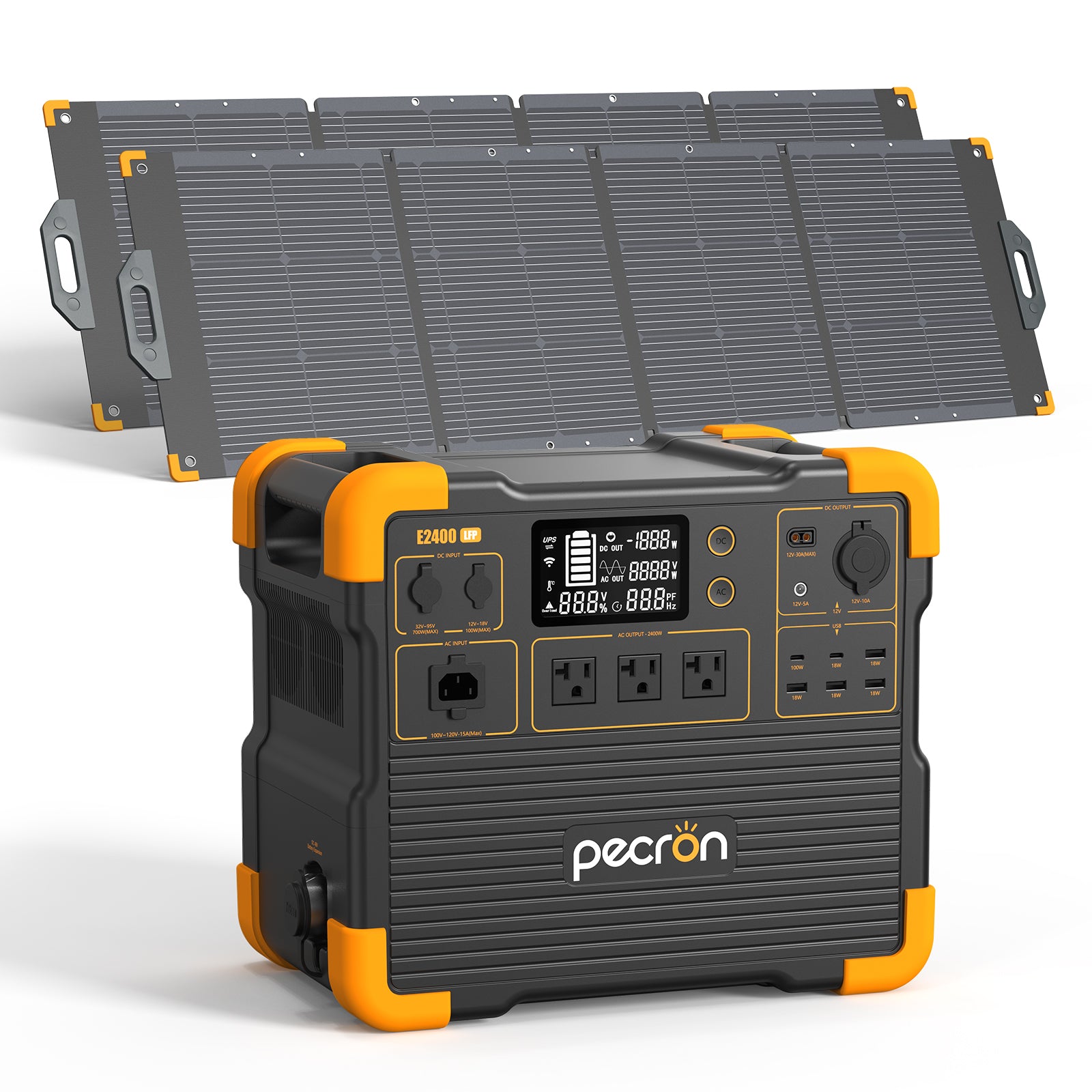 E2400LFP-2*300W Solar Panel