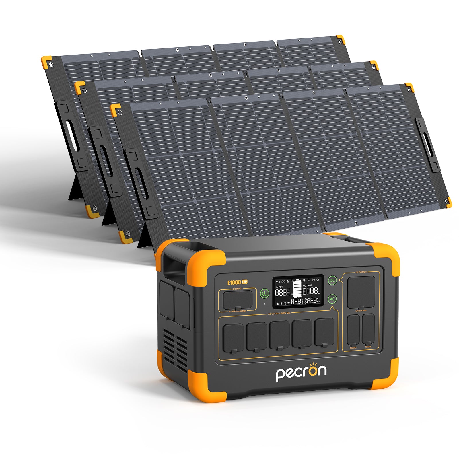 Pecron PV100, PV200 and PV300 Solar Panels