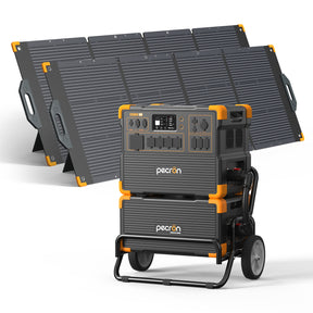 PECRON E3600LFP Solar Generator Kit 3600W 3072Wh