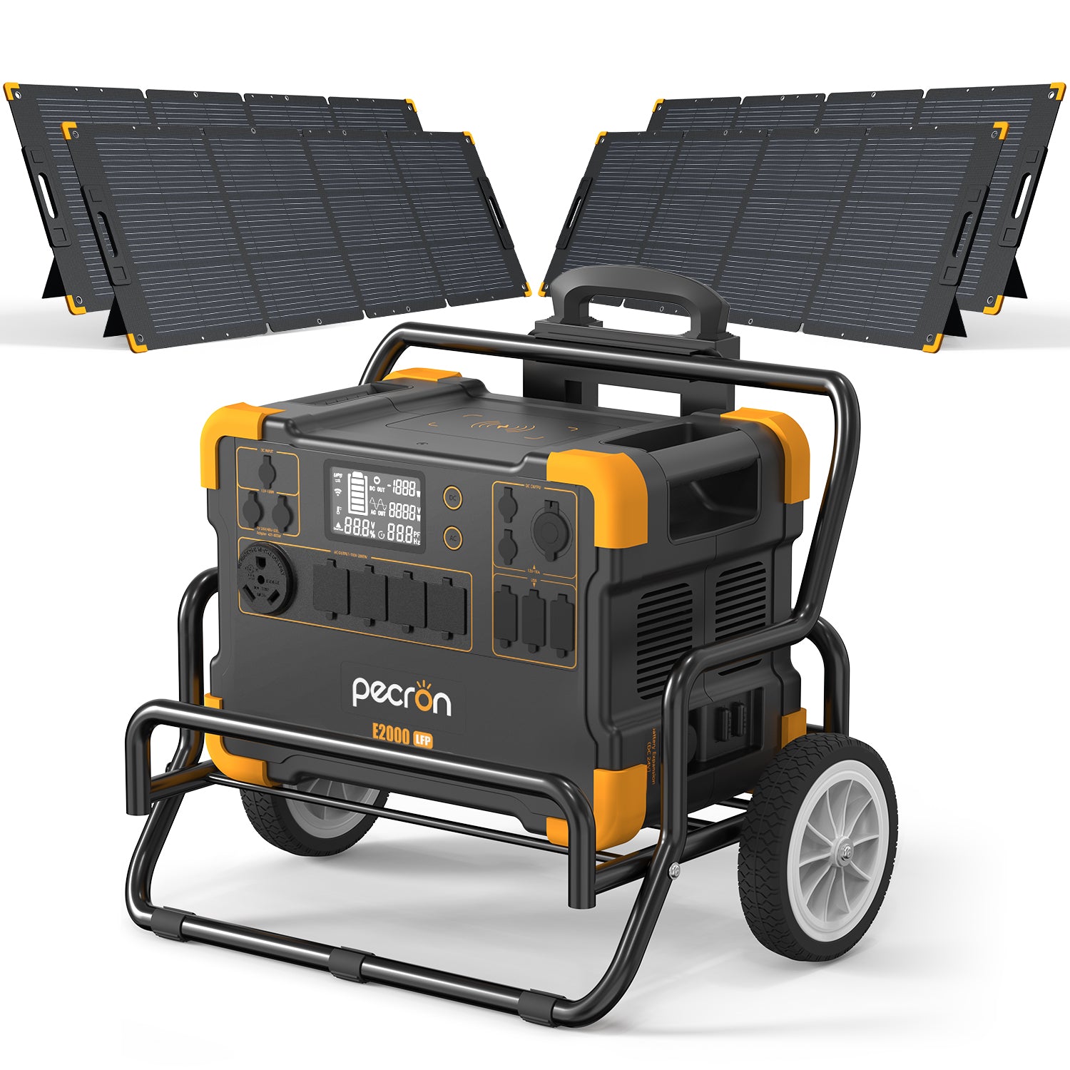 PECRON E2000LFP Expandable Portable Power Station 2000W 1920Wh