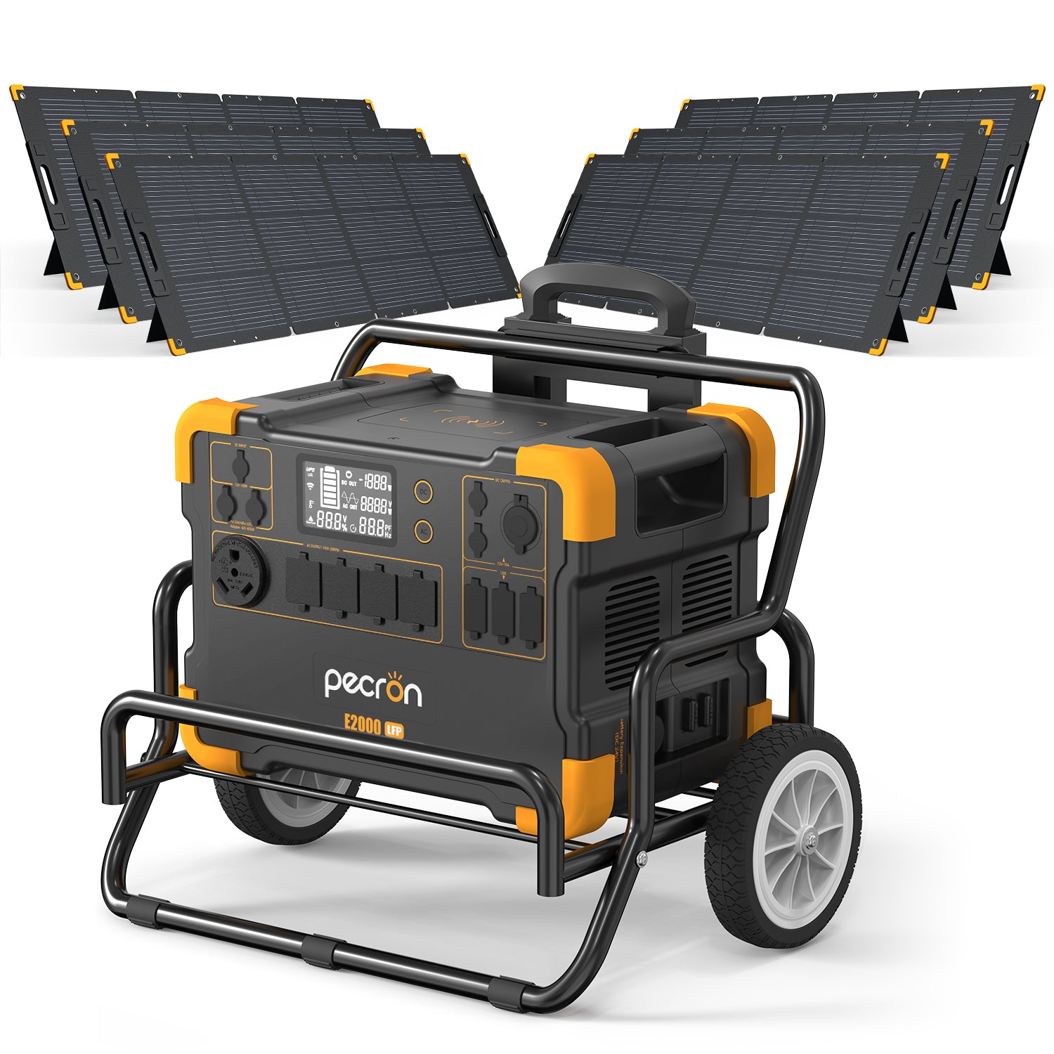 Pecron E2000LFP erweiterbares Solarsystem-Kit