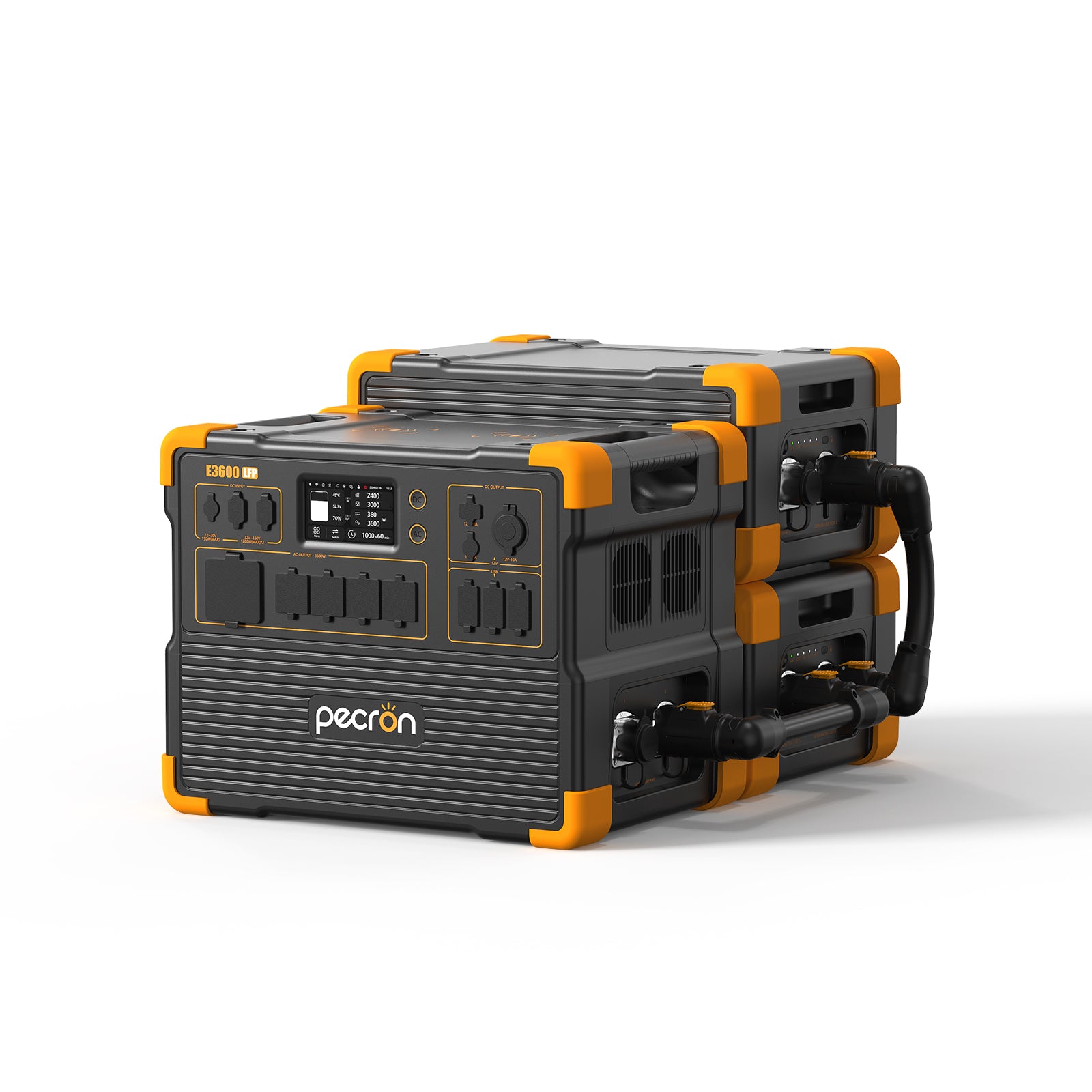 Pecron Double Voltage Hub For E3600LFP Power Station | 240V Output 7200W Max | Connect Two Units