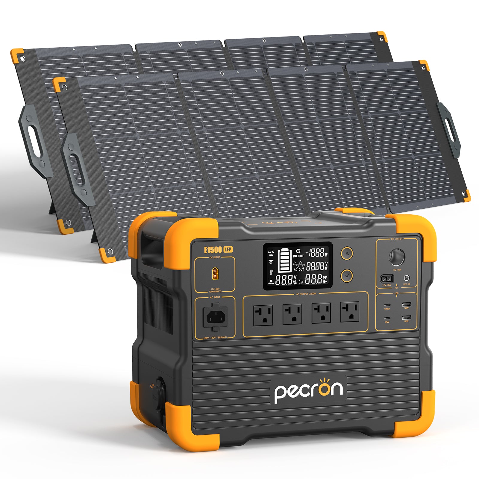 E1500LFP 2*200W Solar kit