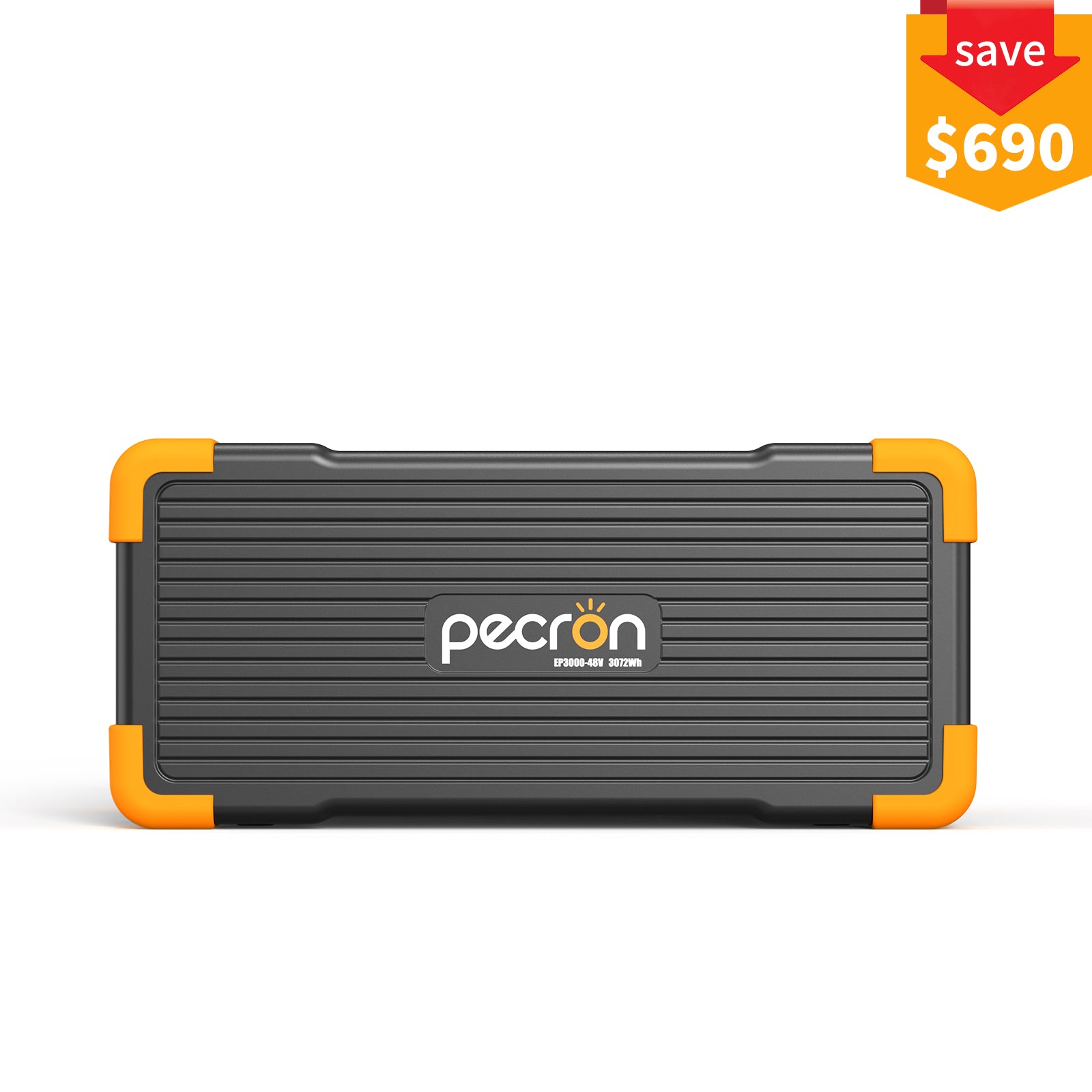 PECRON EP3000-48V Expansion Battery 3072Wh for E1500LFP/ E3600LFP/ E1000LFP/ E2400LFP/ F3000LFP