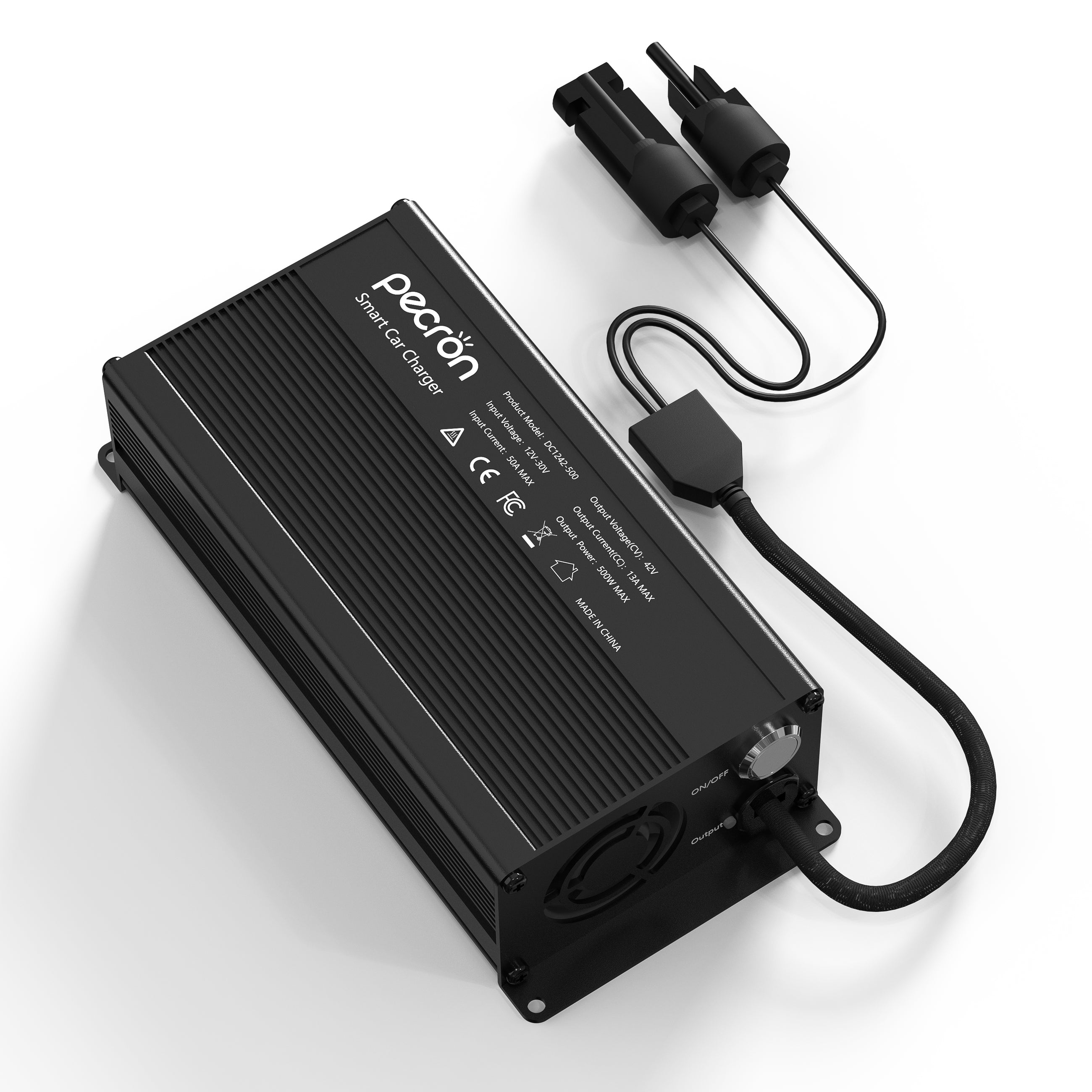 PECRON 500W Car Charger DC1242500 for Cars, RVs, Trucks, etc.