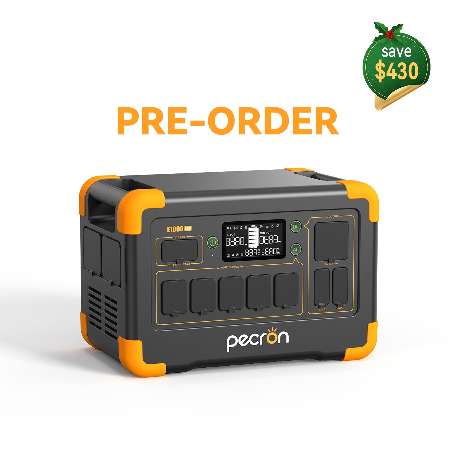 E1000LFP PRE-ORDER / EP3800-48v is 3840Wh PRE-ORDER (only battery/not output/input)