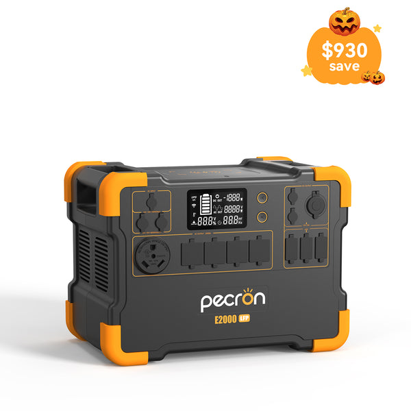 PECRON E2000LFP Expandable Portable Power Station 2000W 1920Wh