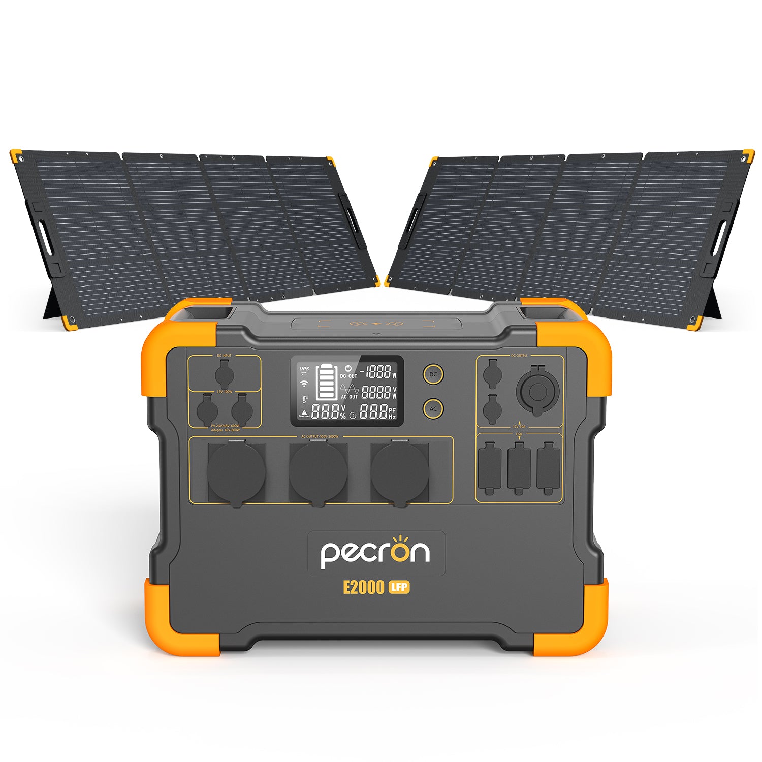 PECRON 230V E2000LFP Portable Power Station 2000W 1920Wh EU Version