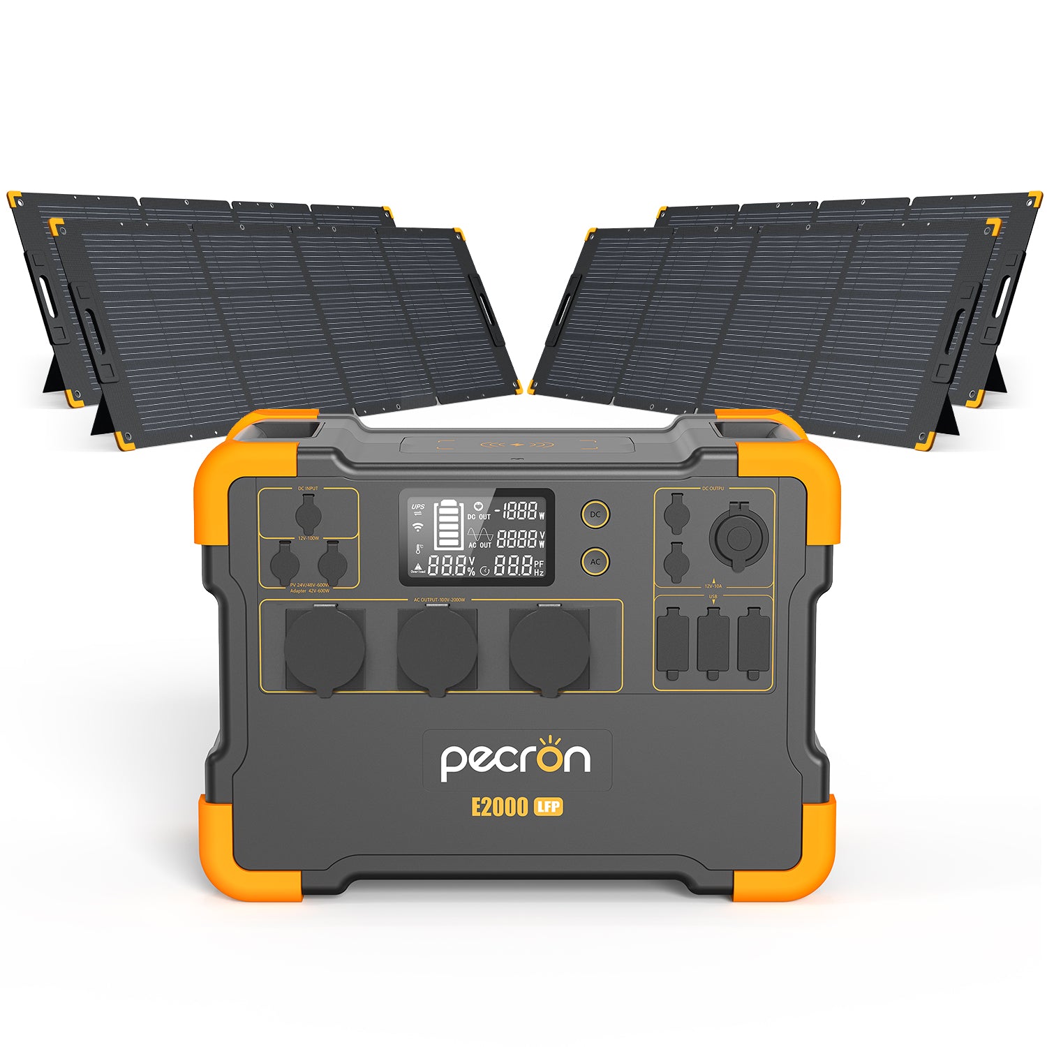 PECRON E2000LFP 230V Expandable Portable Power Station EU Version