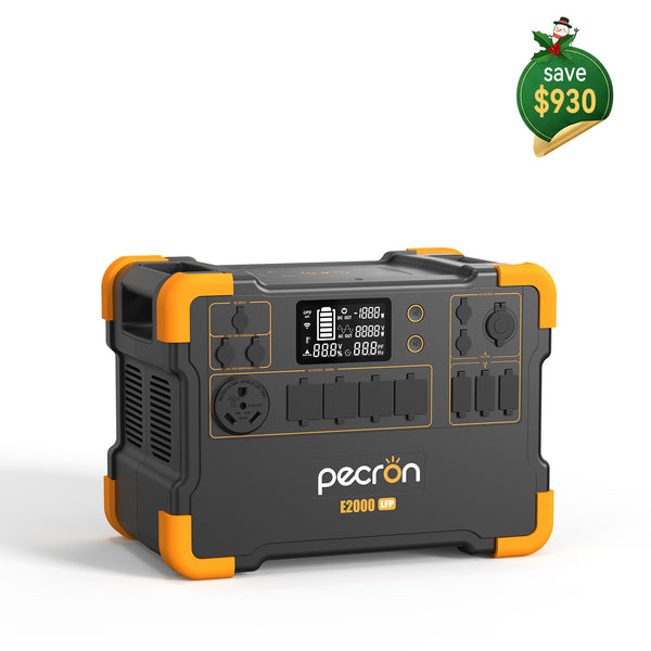 PECRON E2000LFP Expandable Portable Power Station 2000W 1920Wh
