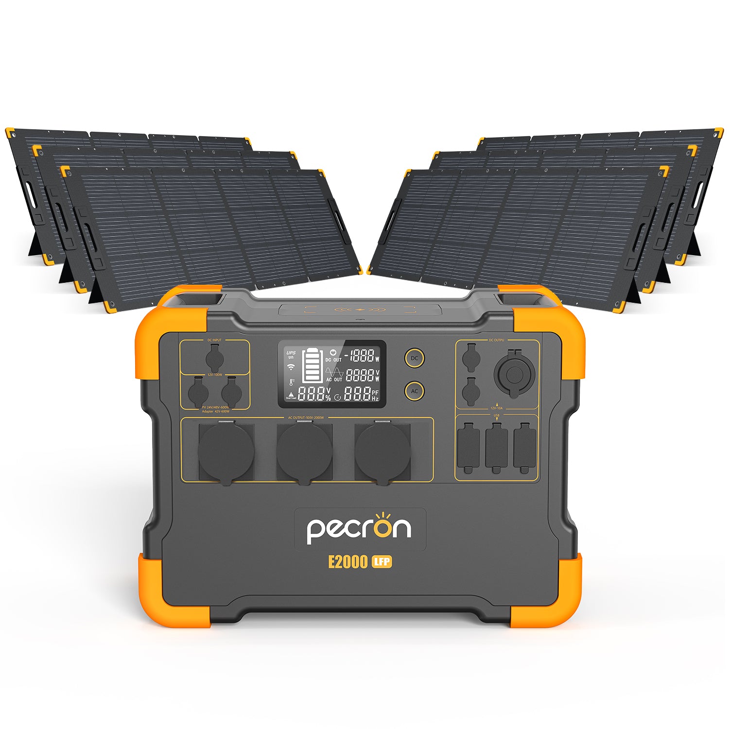 PECRON E2000LFP 230V Expandable Portable Power Station EU Version