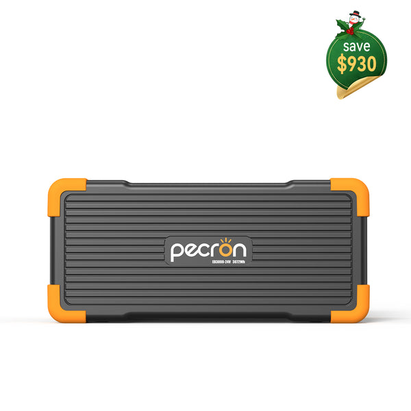 PECRON EB3000-24V  Expansion Battery 3072Wh for E2000LFP ONLY