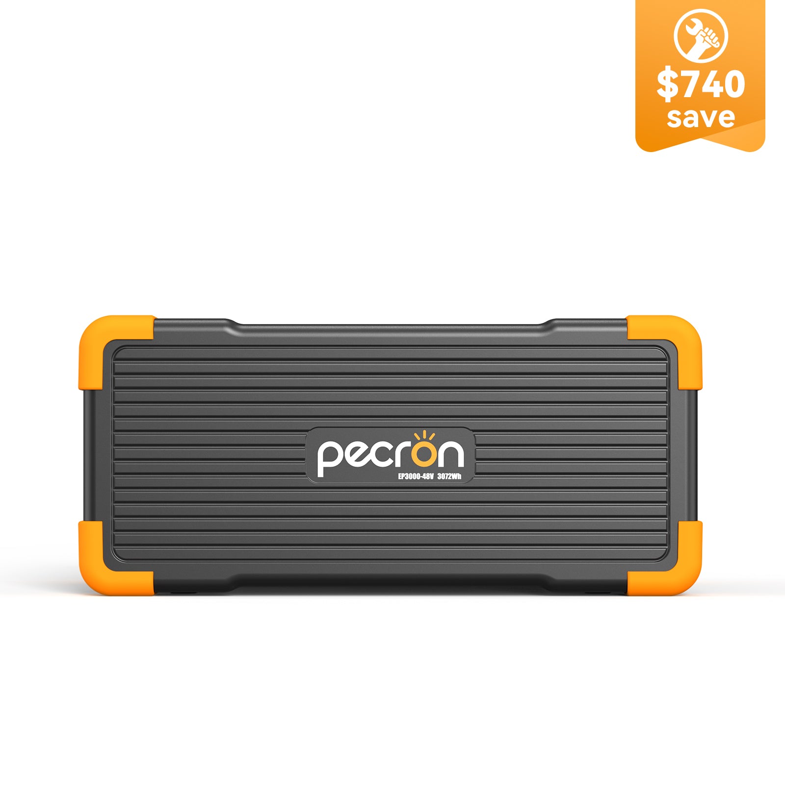 PECRON EP3000-48V Expansion Battery 3072Wh for E1500LFP/ E3600LFP/ E1000LFP/ E2400LFP/ F3000LFP