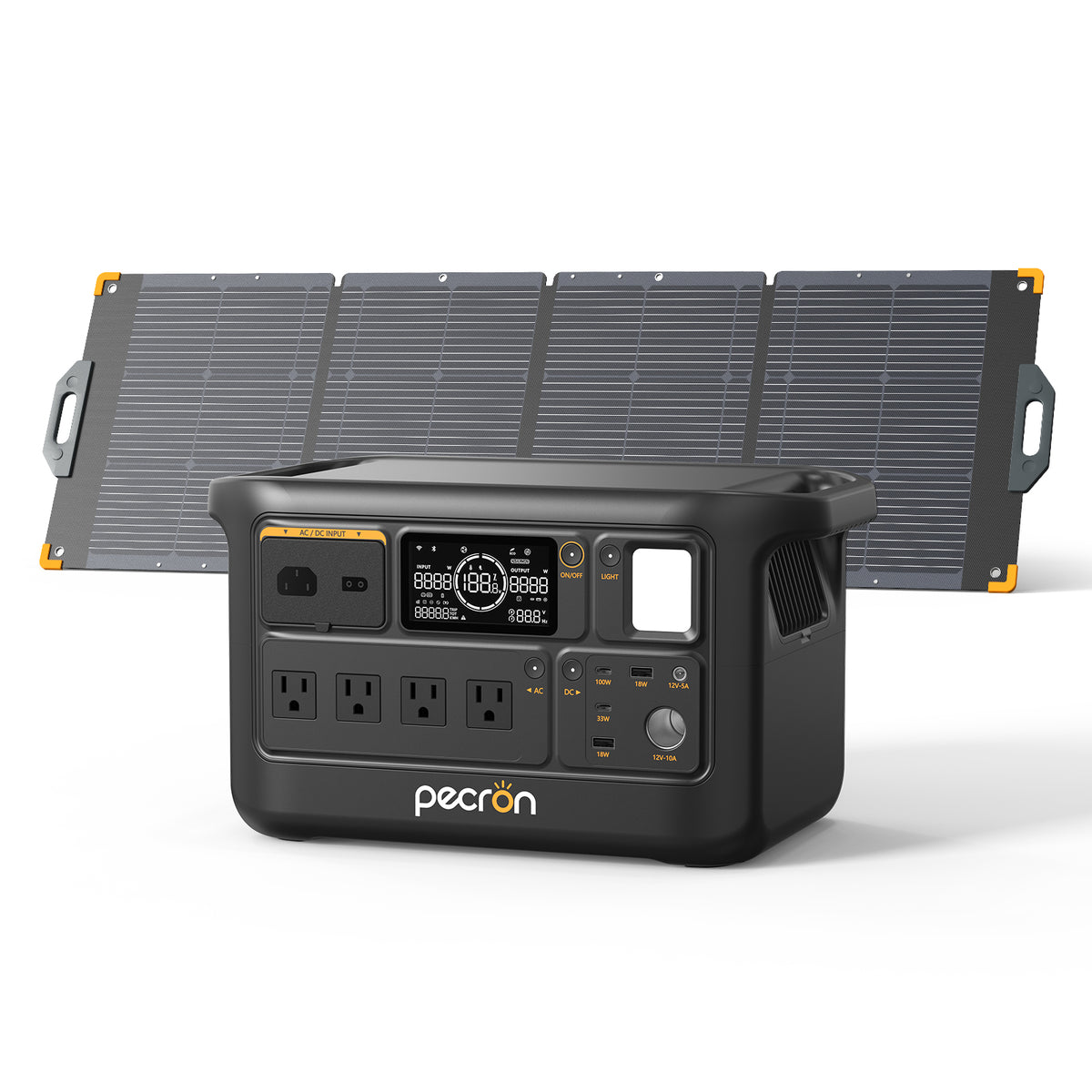 PECRON E300LFP Portable Power Station 600W 288Wh