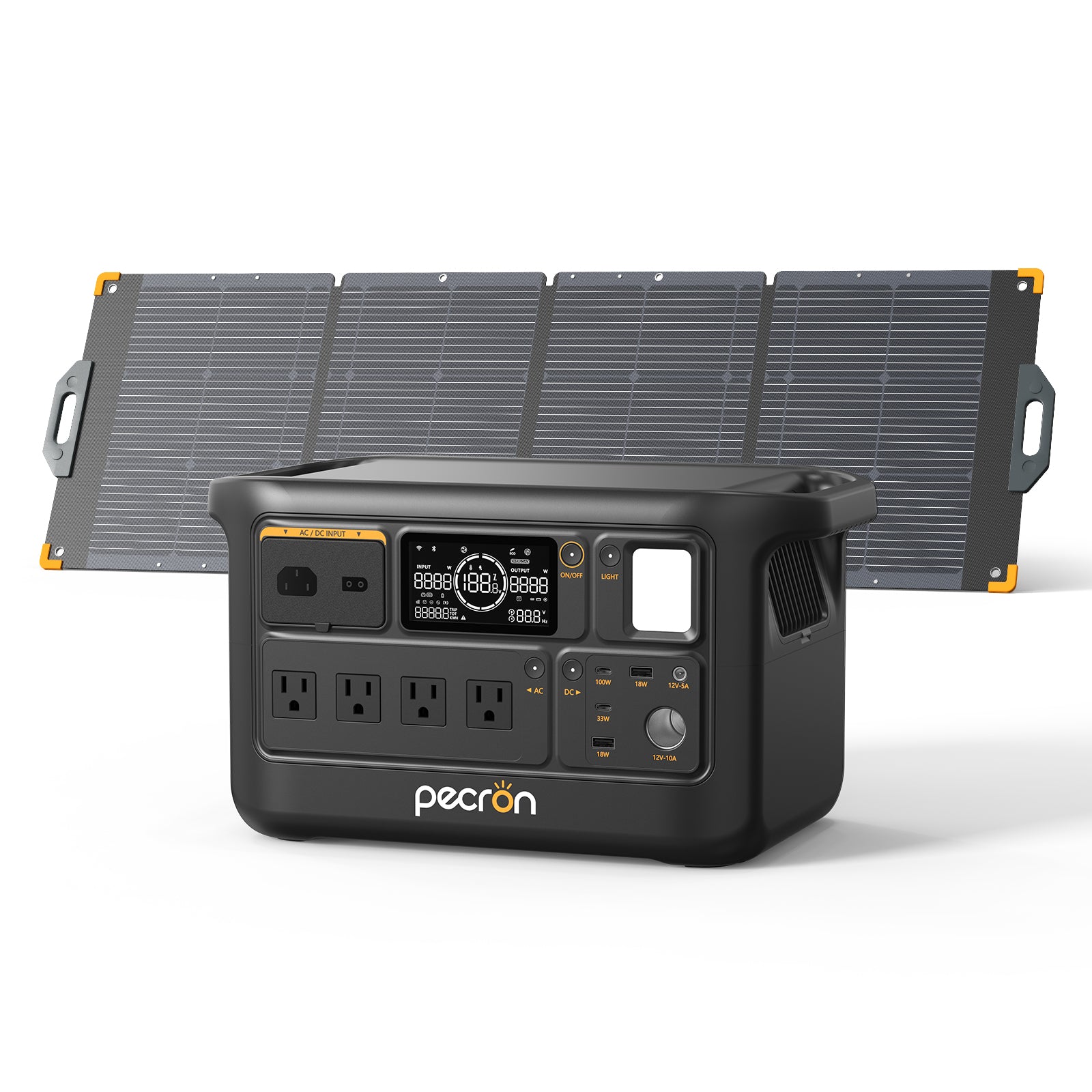 PECRON F1000LFP Solar Generator 1500W 1004Wh