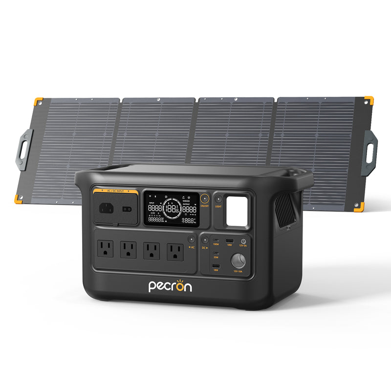 PECRON E300LFP Portable Power Station 600W 288Wh