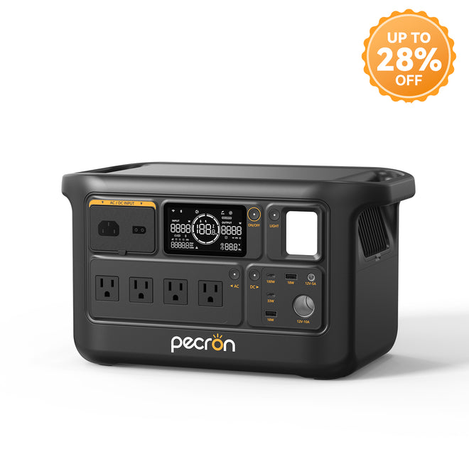 PECRON F1000LFP Portable Power Station 1500W 960Wh