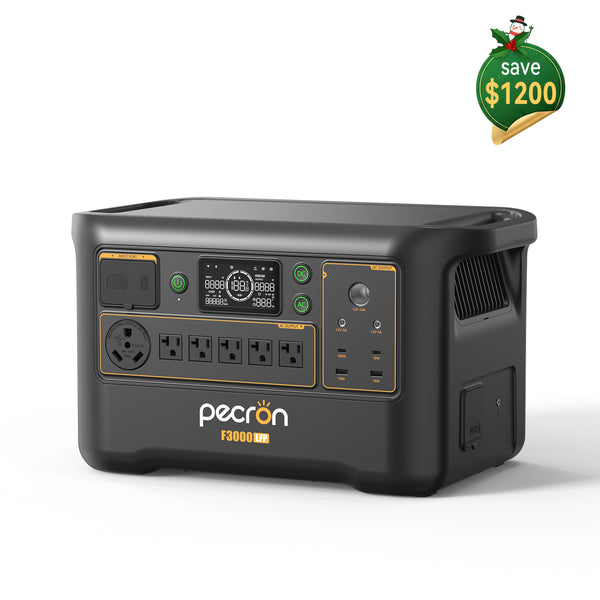 PECRON F3000LFP Portable Power Station 3600W 3072Wh