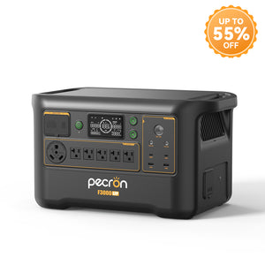 PECRON F3000LFP Portable Power Station 3600W 3072Wh