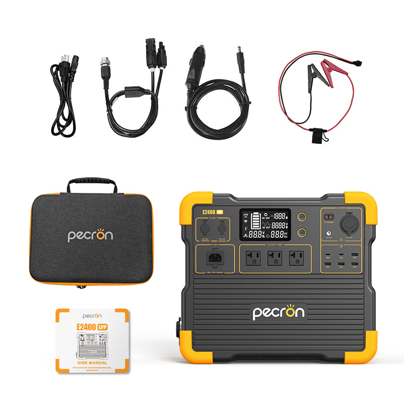 PECRON E2400LFP Portable Power Station 2400W 2048Wh PRE-ORDER