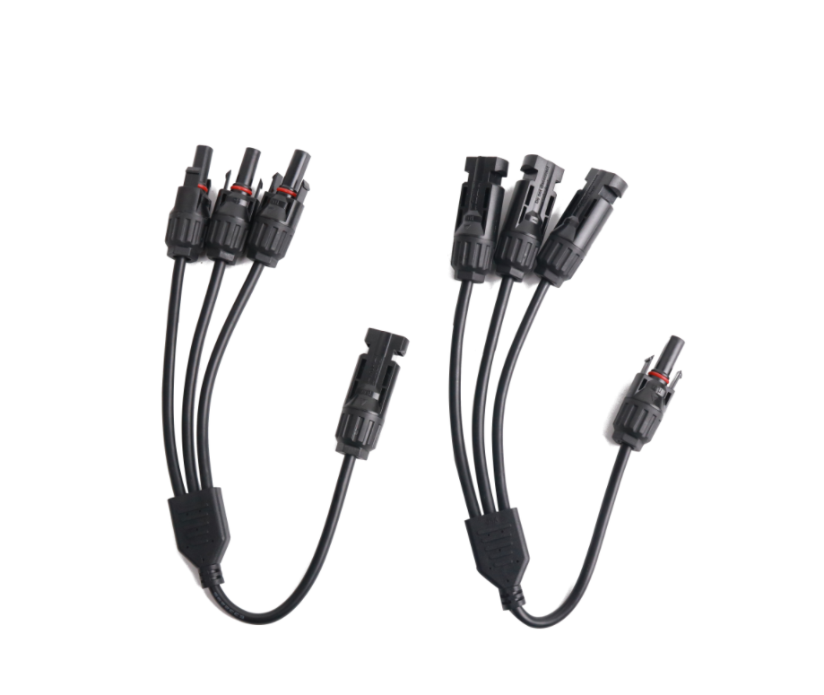 PECRON 5-Pin Y Branch MC4 Charging Cable Used in Parallel at 1200W