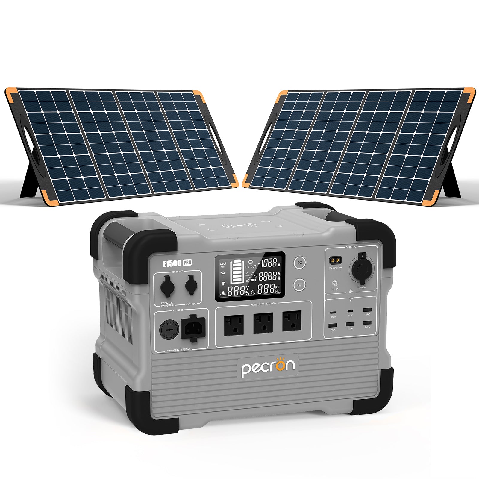 Kit de sistema solar Pecron E1500 Pro
