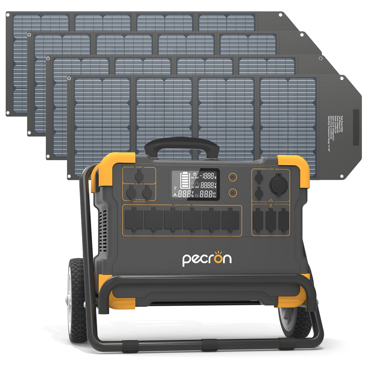 Kit de sistema solar Pecron E3000