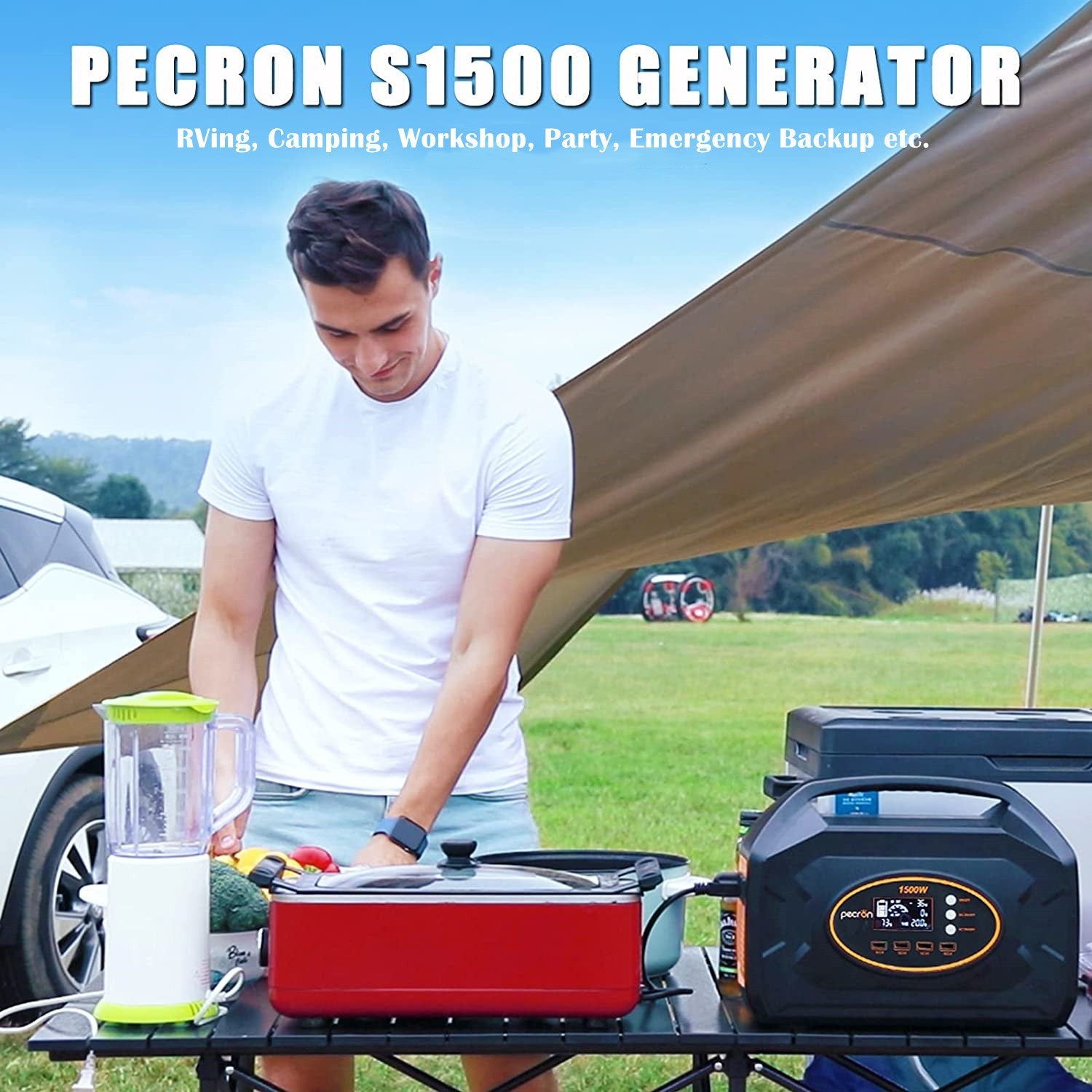 Pecron S1500 Solarsystem-Kit - Schnellladung 