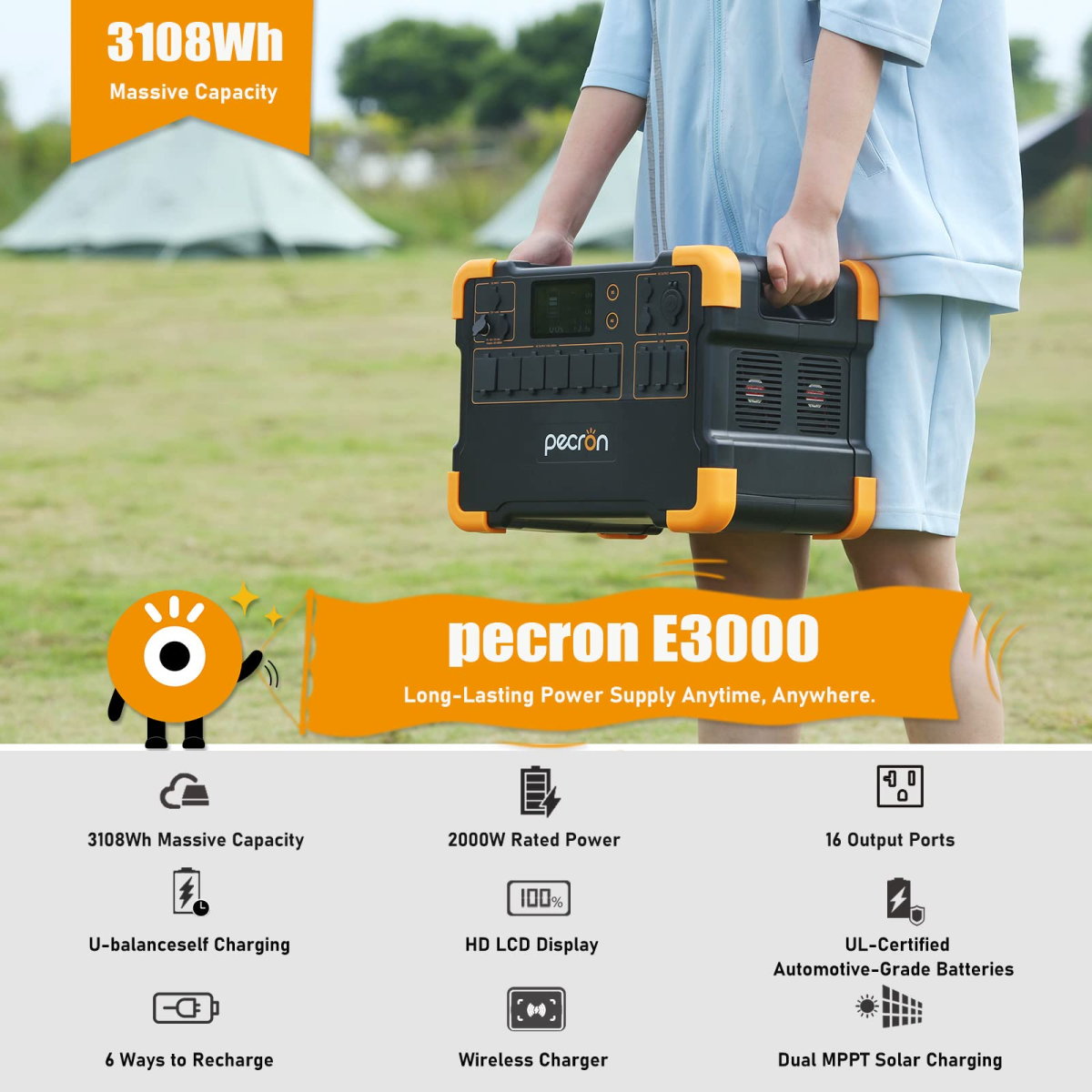 Pecron E3000 Solarsystem-Kit